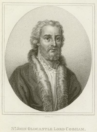 Sir John Oldcastle, Lord Cobham (metszet) alkotó: English School