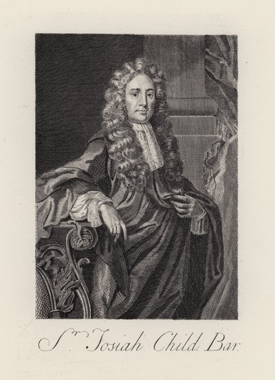 Sir Josiah Child (metszet) alkotó: English School