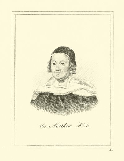 Sir Matthew Hale alkotó: English School