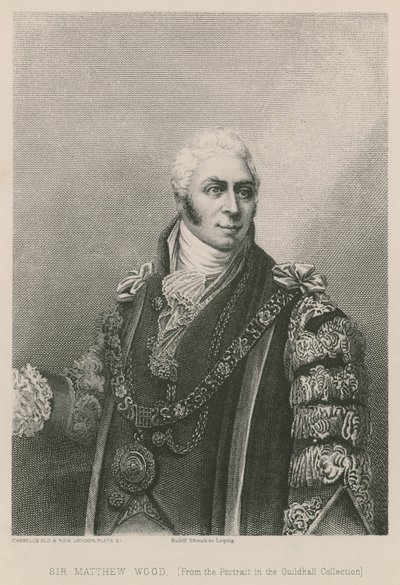Sir Matthew Wood, London polgármestere, 1809 alkotó: English School
