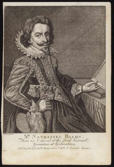 Sir Nathaniel Bacon alkotó: English School