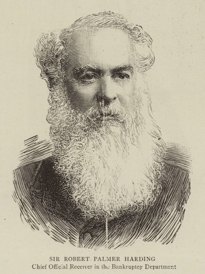 Sir Robert Palmer Harding (metszet) alkotó: English School