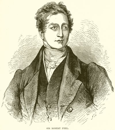 Sir Robert Peel alkotó: English School