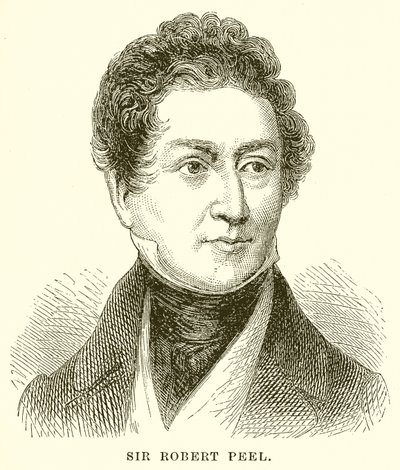 Sir Robert Peel alkotó: English School