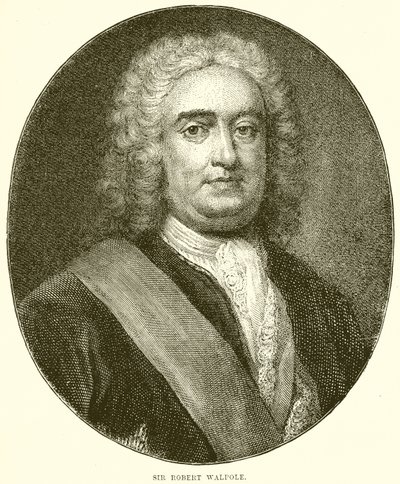 Sir Robert Walpole alkotó: English School