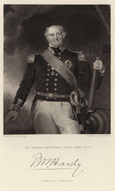 Sir Thomas-Masterman Hardy alkotó: English School
