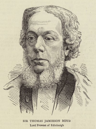 Sir Thomas Jamieson Boyd (metszet) alkotó: English School