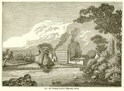 Sir Thomas Lombes Selyemmalom, Derby alkotó: English School