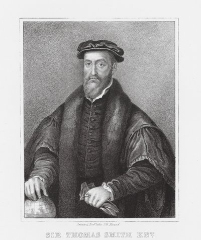 Sir Thomas Smith KNT (metszet) alkotó: English School