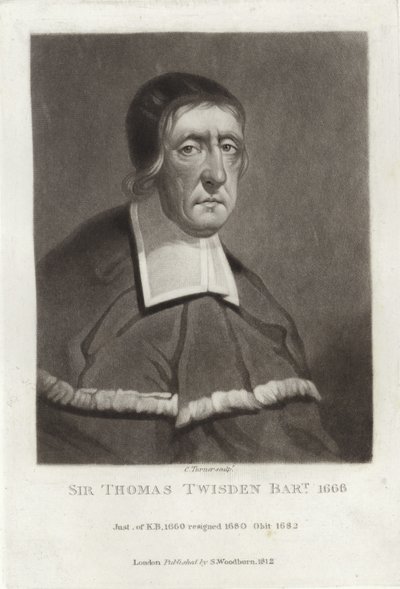 Sir Thomas Twisden Baronet alkotó: English School