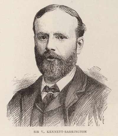 Sir V Kennett-Barrington (metszet) alkotó: English School