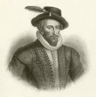 Sir Walter Raleigh alkotó: English School