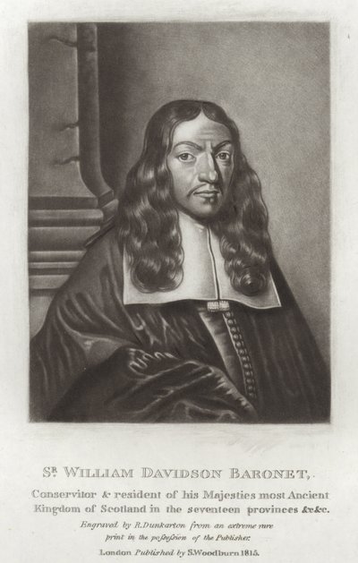 Sir William Davidson alkotó: English School