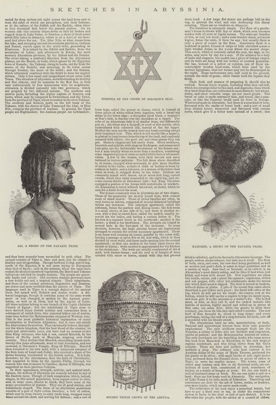 Vázlatok Abesszíniában (metszet) alkotó: English School