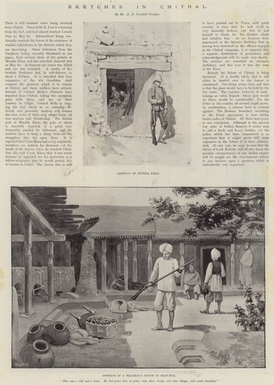 Vázlatok Chitralban (litho) alkotó: English School