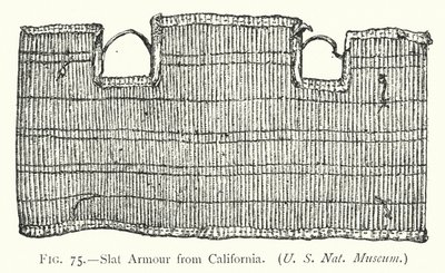 Slat Armor Kaliforniából (litho) alkotó: English School