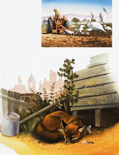 Alvó róka alkotó: English School