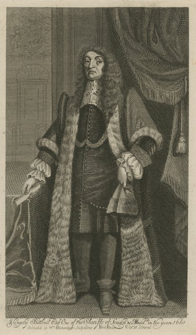 Slingsby Bethell, London és Middlesex seriffje 1680-ban alkotó: English School