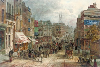 Snow Hill, Holborn, London alkotó: English School