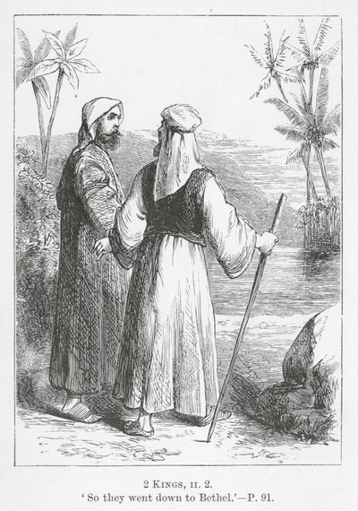 "És lementek Bételbe" (metszet) alkotó: English School