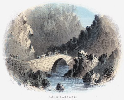 Souk Barrada (színes metszet) alkotó: English School