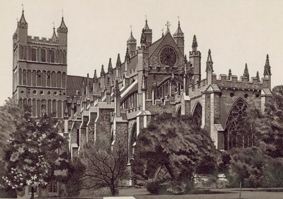 Délkelet, Exeter Cathedral (litográfia) alkotó: English School