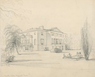 South Villa, Regents Park, London alkotó: English School