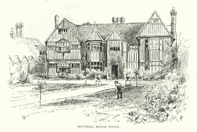 Southall Manor House (metszet) alkotó: English School