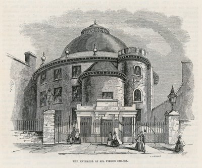 Spa Fields Chapel, Clerkenwell alkotó: English School