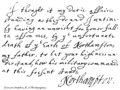 Spencer Comptin, Northampton északi részén alkotó: English School
