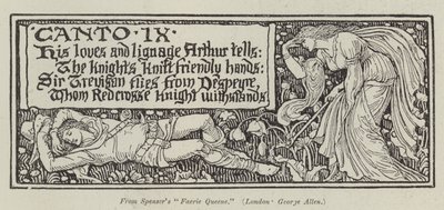 Spenser "Faerie Queene" (metszet) alkotó: English School