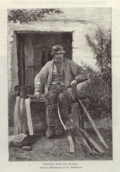Fahasítás kosarakhoz alkotó: English School