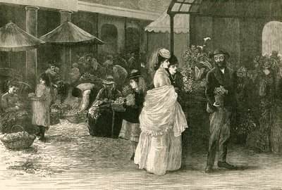 Tavasz a londoni Covent Gardenben alkotó: English School