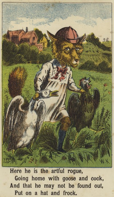 Squire Bull and the Fox alkotó: English School