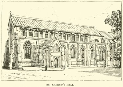 St Andrews Hall alkotó: English School
