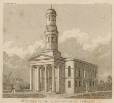 St Annes Church, Wandsworth, Surrey alkotó: English School