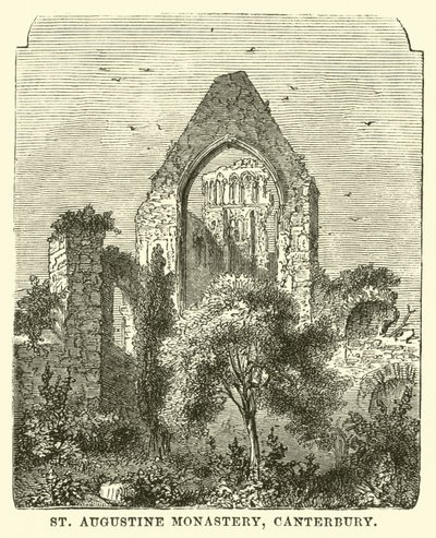 Szent Ágoston kolostor, Canterbury alkotó: English School