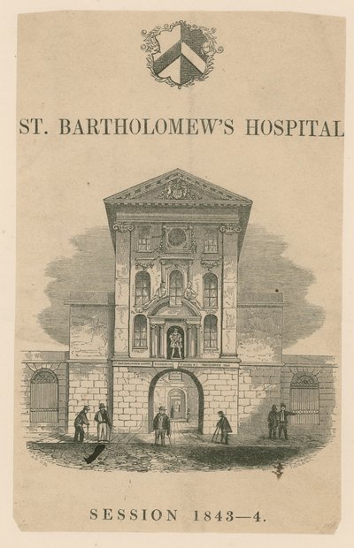 St Bartholomews Kórház, Smithfield. alkotó: English School