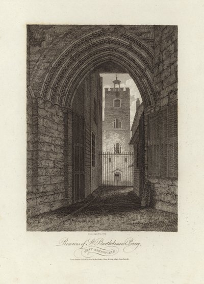 St. Bertholomews Priory, London alkotó: English School