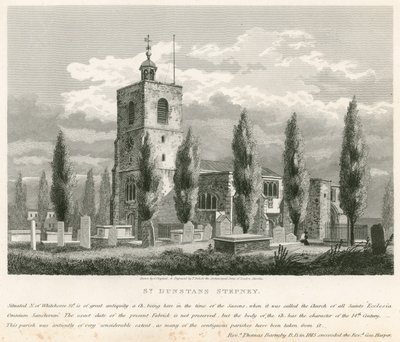 St Dunstans, Stepney, London alkotó: English School