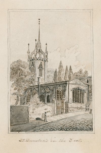 St Dunstans Keleten, London alkotó: English School