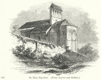 Szent Eloi, Espalion (metszet) alkotó: English School