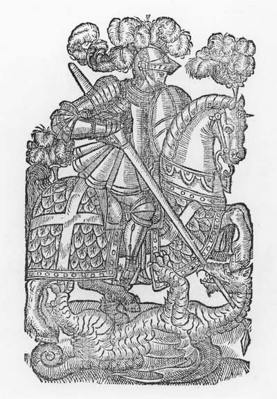 Szent György és a sárkány alkotó: English School