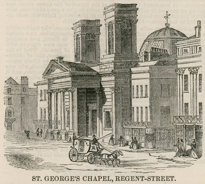 St Georges kápolna, Regent Street, London alkotó: English School