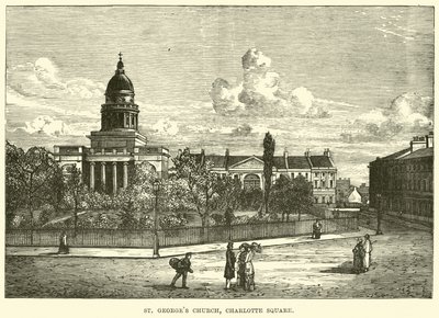 St Georges templom, Charlotte Square alkotó: English School