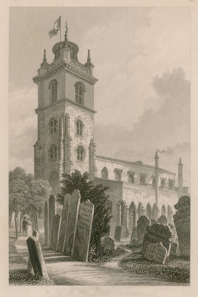 St Giles, Cripplegate, London alkotó: English School