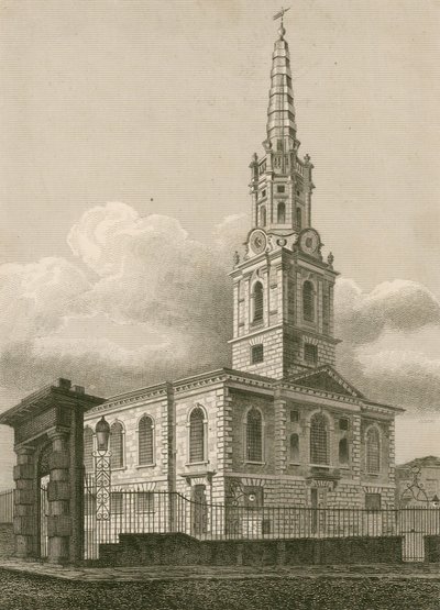 St Giles in the Fields, London alkotó: English School