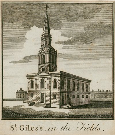St Giles in the Fields, London alkotó: English School