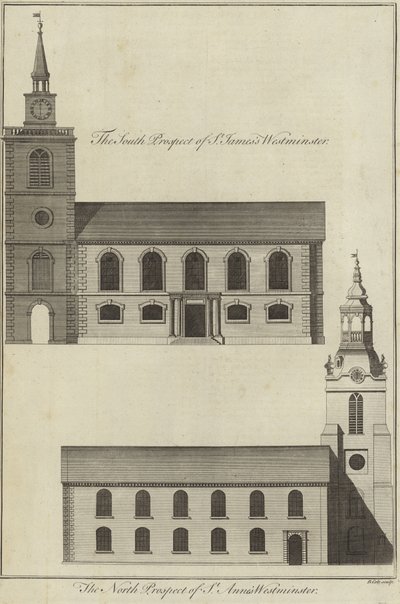Szent Jakab-templom és Szent Anna-templom, Westminster alkotó: English School