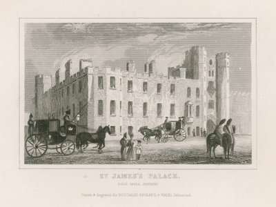 Szent Jakab-palota a Pall Mall-ban alkotó: English School